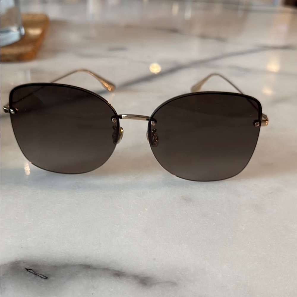 Elegant Gold and Black Sunglasses,Dior!.New with tags!